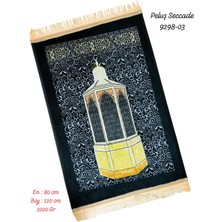 9298 Desenli Peluş Seccade Lüks