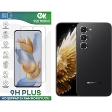 Tecno Spark 40 Pro ile Uyumlu Ekran Koruyucu 9h Esnek Nano Cam Şeffaf