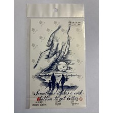 Aile 18X11 cm  1 Aylık Yarı Kalıcı Yapıştırma Geçici Dövme