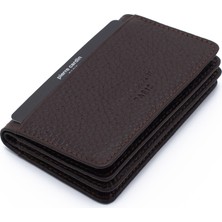 Pierre Cardin Kahve Unisex Deri Kartlık 0188K6C