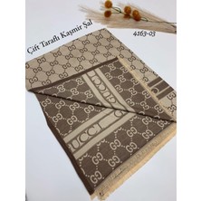 4163 Çift Taraflı Ipeksi Kaşmir Şal