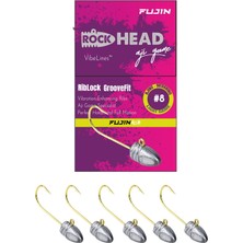 Fujin Rock-Head 8no Aji Game Jighead