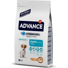 Advance Puppy Mini Tavuklu Küçük Irk Yavru Köpek Maması 3 kg