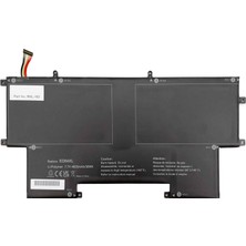 Retro Hp Elitebook Folio G1, EO04XL Notebook Bataryası - Ver.2 (Siyah Soket)