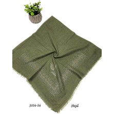 3024 Taşlı Flamlı Eşarp