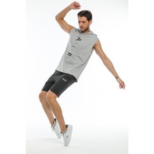 Süperlife Erkek Kapşonlu Standart &regular Fit  Aır Baskılı Tişort SPR21Y07