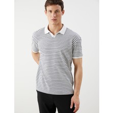 Lc Waikiki Yeni Sezon Polo Yaka Çizgili Erkek Tişört