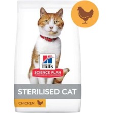 Hills Young Sterilised Tavuklu Kısırlaştırılmış Kedi Maması 1.5 kg - 610-607655