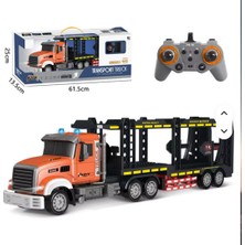 Sesli ve Işıklı USB Şarjlı Uzaktan Kumandalı Transporter 56 cm - 1:12 Ölçek