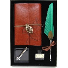 Divit Hokka Defter ve Tüylü Kalem Seti Hediyelik