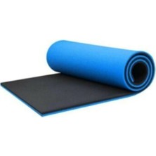 Mavi Siyah Pilates Matı 10 cm