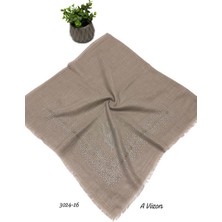 3024 Taşlı Flamlı Eşarp