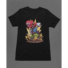 Bumeta Super Mario Game Ateri Winner Unisex Tişört T-Shirt