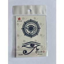 Horus Minimal 11X8 cm Yarı Kalıcı Geçici Dövme Yapıştırma Dövme