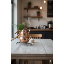 Yuvarlak Minimalist Isı Geçirmez Nihale - Mutfak ve Masa Servis Altlığı