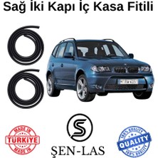 Bmw X3 E83 (2003-2010) Şen-Las Kadifeli Sağ Ön ve Arka Fitili ŞL33309