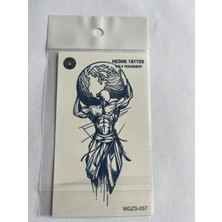 Dünya 11X8 cm Yarı Kalıcı Geçici Dövme Yapıştırma Dövme