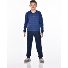 Mooncover Erkek Çocuk Mevsimlik Pamuklu Interlok Pijama Takımı