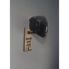 Kask Askısı - Tekli Motosiket Kaskı Askılığı -