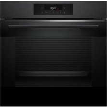 Bosch Siyah 3 Lü Ankastre Set 466 ( HJG852YT0T - POH7C6P30O - DWK67PJ60T  ) 67CM Wok Bek Ocak - 3D Fry Hava ile Kızartma -