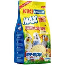 Kiki Excellent Max Menu Kabuksuz Muhabbet Kuşu Yemi 400 gr