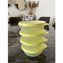 Tupperware Şeker 300ML 4lü Yeni Renk Sarı
