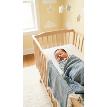 Dört Kat Müslin Bebek Battaniyesi