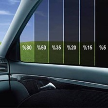 FS Amerikan Açık ton(%35)Krom Renk Cam Filmi-61cm*1m