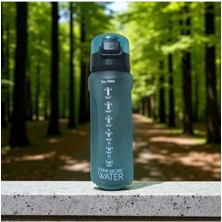 Su Matarası Tek Renk Pipetsiz Suluk 700 ml Şık El Tutmaçlı Büyük Boy Milano Model