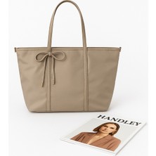 Luxe Bow Tote Omuz Çantası