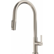 Franke Clear Water, Su Arıtma Filtresi Dahil, Mutfak Armatürü, Spiralli, Dekor Çelik