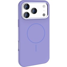 Apple iPhone 17 Pro Max Kılıf M-Safe Şarj Özellikli Metal Kamera Çerçeveli Redclick Edi Silikon Kapak