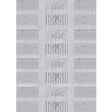 Bazaar Forum Pamuk Taban Dijital Baskı Kaymaz Tüy Dökmeyen Makinada Yıkanabilir Salon Halısı Mutfak Halısı