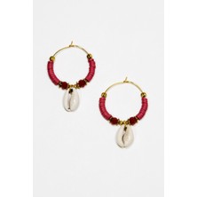 Deniz Kabuklu Etnik Otantik Küpe