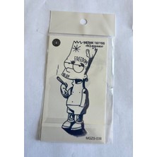 Çılgın Çocuk 11X8 cm Yarı Kalıcı Geçici Dövme Yapıştırma Dövme