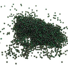 08 Kum Boncuk Zümrüt Yeşil 3 mm 90 Gr