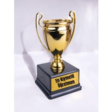 Kıymetli Öğretmen Yazılı 23 cm Hediyelik - Öğretmenler Günü Hediyesi, Öğretmene Hediye