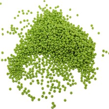 08 Kum Boncuk Mat Fıstık Yeşili 3 mm (100 gr 6000 Adet)