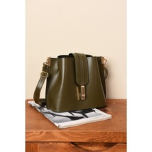 Kadın 3 Bölmeli Elden Tutmalı Omuzdan Asmalı Kaliteli Çanta