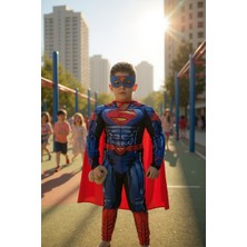 Kaslı Karakter  Kostümü Kas Içleri Elyaf Dolgulu