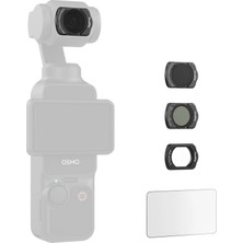 Smallrig 5122 Djı Osmo Pocket 3 Için 1/4 Siyah Difüzyon & ND16 & Cpl / 1/4 Siyah Difüzyon ve Vnd 2-5 /  6 Noktalı Yıldız  /  Ekran Koruyucu Çok Işlevli Filtre Kiti