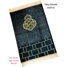 9298 Desenli Peluş Seccade Lüks