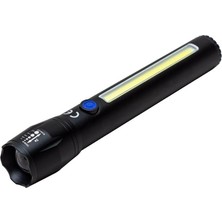 Powermaster PM-16754 Şarj Edilebilir Zoomlu Cob LED El Feneri