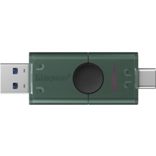 Kingston DTDEG2-128GB 128GB Usb-A + Usb-C 3.2 Gen 1 Datatraveler Duog2 Flash Bellek