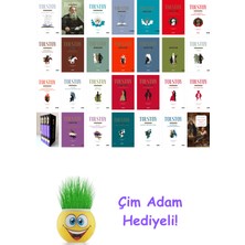 Lev Nikolayeviç Tolstoy 28 Kitap Seti + Çim Adam Hediye