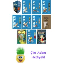 Herge 11 Kitap Seti + Çim Adam Hediye