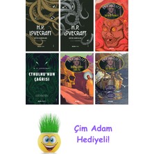 H.p Lovecraft 6 Kitap Seti + Çim Adam Hediye