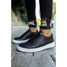 ZRC063 Erkek Bağcıklı Günlük Spor Ayakkabı Siyah