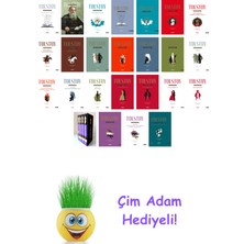 Lev Nikolayeviç Tolstoy 25 Kitap Seti + Çim Adam Hediye
