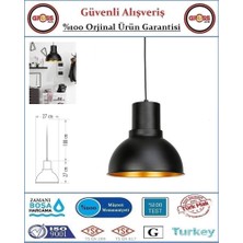 Cata Dekoratif Sarkıt Armatür - Metal Gövde - Orjinal Ürün